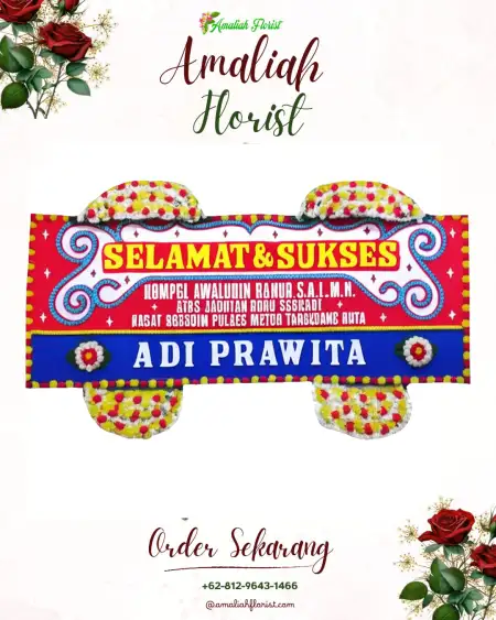 Papan Bunga Ucapan Selamat Cilayang Guha